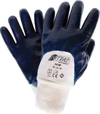 Produktbild von Arbeitshandschuhe | 12 Paar Nitras Nitrilhandschuhe | sehr weich | Gr. 10
