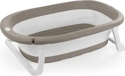 Productafbeelding van Opvouwbaar babybadje, grijs, 20,5 x 75,5 x 46,5 cm