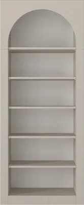 Produktbild von Bücherregal mit 6 Fächern – Beige – CYMORA