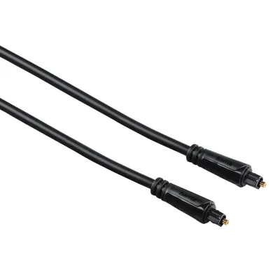 Obrázek produktu pro Hama 1.5m, Toslink - Toslink, Toslink, Samec, Toslink, Samec, 1,5 m, Černá
