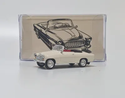 Obrázok produktu pre Škoda Felicia Roadster (1959) - Biela Brekina 1:87