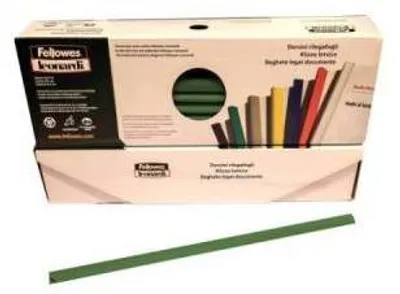 Immagine prodotto di Fellowes Dorsetti Tondi Per Rilegatura D103VE 3 Mm Verde Confezione 50 Pezzi