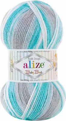 Produktbild von Alize Baby Best Batik 7264 Strickgarn