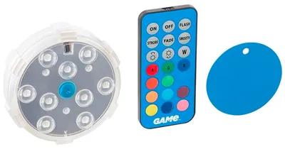 Produktbild von Mr. Gardener Unterwasserscheinwerfer mit Magnet, 16 Farbwechsel, 2500173MG