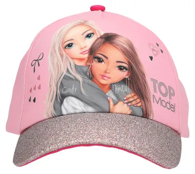 Immagine prodotto di Cappello Depesche Kappe TOPModel con stampa e glitter, modello "MY BFF" - cappello per bambini