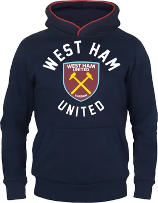 Produktbild von West Ham United FC - Kapuzenpullover für Jungen, Fleece GF647 (122) (Marine)