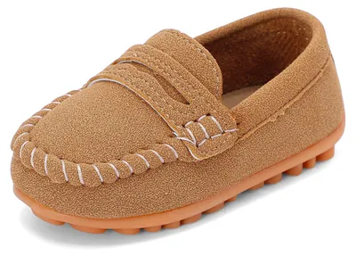 Productafbeelding van LACOFIA babyschoenen, mocassins model, met antislip rubberen zool, zachte loopschoenen voor peuters