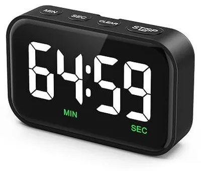 Zdjęcie produktu dla Timer kuchenny cyfrowy 2W1 magnetyczny LCD duży wyświetlacz dla dzieci
