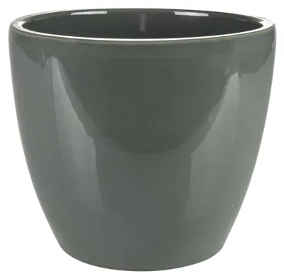 Produktbild von Ter Steege Blumentopf - anthrazit - skandinavisch - 15 x 12 cm