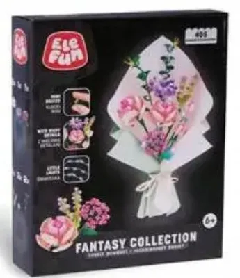Produktbild von Elefun Strahlender Blumenstrauß Konstruktionssteine 405 Teile