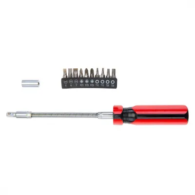 Obrázek produktu pro Top Tools Šroubovák s ohebnou čepelí, sada 12 kusů.
