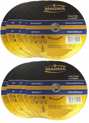 Produktbild von Magma Trennscheiben Stahl Metall 230x2,0 10er-Pack