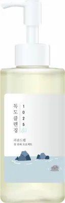 Image de Round Lab 1025 Dokdo Huile démaquillante 200ml - Huile démaquillante régénérante