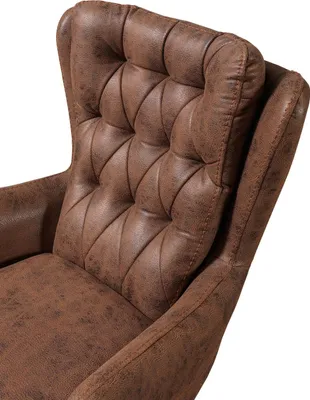Immagine prodotto di Poltrona da salotto di design divano a due posti imbottito in ecopelle lusso