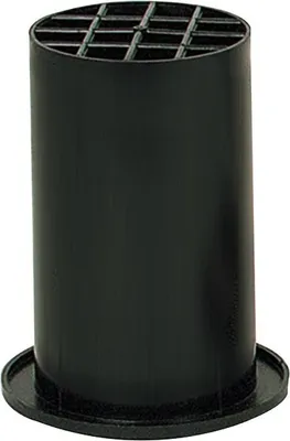 Produktbild von HQ-Power Bassreflexrohr, für Lautsprechergehäuse, mit Schutzgitter, Ø 70 x 115 mm, Kunststoff,