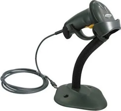 Produktbild von Zebra LS2208, 1D, SR, Multi-IF, Kit (USB), anthrazit inkl. Standfuß