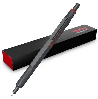 Image de rotring 2204409 rotring Stylo à mine fine 600, 0,5 mm, Darkstone