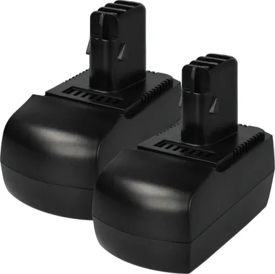 Produktbild von vhbw 2x Akku Ersatz für Metabo 6.25475, 6.25476, 6.25482, 6.25481, 6.25482.00 für Werkzeug (2100 mAh, NiMH, 14,4 V)