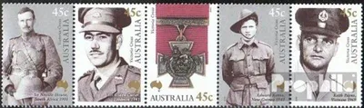 Produktbild von Briefmarken Australien 2000 Mi 1946-1950 Fünferstreifen (kompl.Ausg.) postfrisch Victoriakreuz