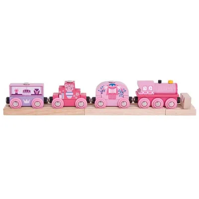 Image de Bigjigs Rail Princess Train + 3 rails