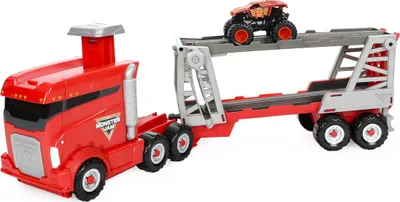 Image de Spin Master - Monster Jam Launch N Go Hauler Playset