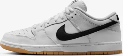 Produktbild von Nike SB Dunk Low "White and Gum Light Brown", Weiß/Weiß/Gum Light Brown/Schwarz, CD2563-101, Größe: 41