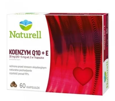 Produktbild von Naturell Coenzym Q10 + E 60 Kapseln