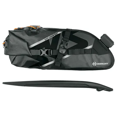 Produktbild von SKS EXPLORER SADDLEBAG, Rahmen, Fahrradtasche, Polyester, Schwarz, Grün, 1,3 l, 165 mm