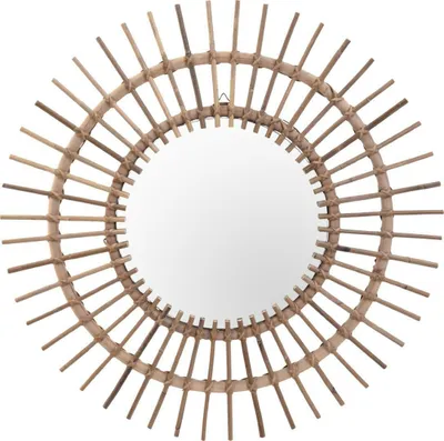 Obrázek produktu pro Zrcadlo Altea, kulaté, 90 cm, styl boho