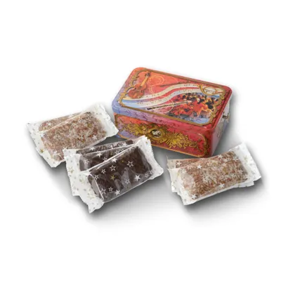 Obrázek produktu pro Haeberlein Elisen perník v plechu, glazovaný a potažený čokoládou 350g
