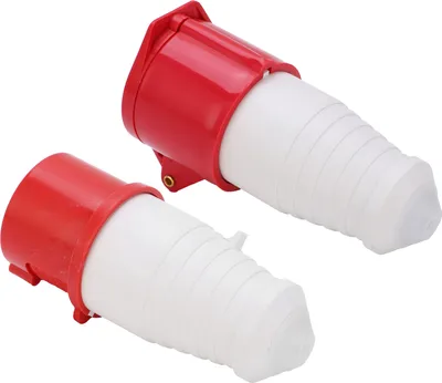 Obrázok produktu pre 380415V 16A Priemyselná zásuvka so zástrčkou Sada 4-pinových 3-fázových priemyselných napájacích konektorov (3P + E)