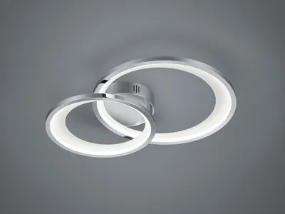 Produktbild von LED Deckenleuchte GRANADA, Chrom Breite 59cm