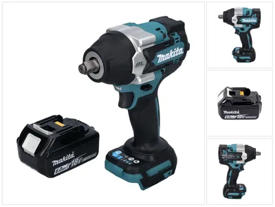 Immagine prodotto di Avvitatore a impulsi a batteria Makita DTW 700 G1 18 V 700 Nm 1/2" XPT Brushless + 1x batteria ricaricabile 6,0 Ah - senza caricabatterie