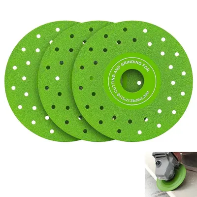 Produktbild von 3pc 115 mm Diamanttrennscheibe,für Winkelschleifer,Fliesen Trennscheibe,vakuumgelötete,Schneiden und Schleifen Porzellan,Glas