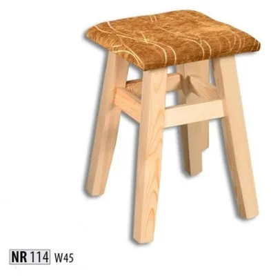 Produktbild von Hocker Holzhocker Schemel Holzschemel Massive Kiefer NEU Handarbeit Echtes Holz