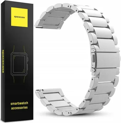 Obrázok produktu pre Puzdro Spacecase z nehrdzavejúcej ocele 22 mm strieborné