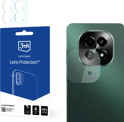 Image de 3mk verre hybride Lens Protection pour Realme C63 5G caméra lentille de la caméra 0,16mm 6H (4 pièces)