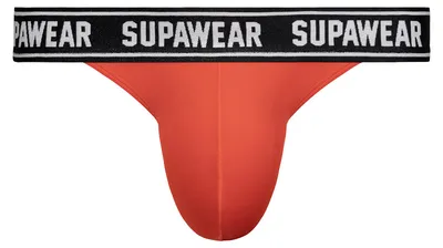 Zdjęcie produktu dla SUPAWEAR - Bielizna Męska Thongs - WOW Thong Red - 1x Rozmiar L