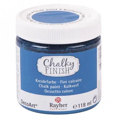 Produktbild von Chalky Finish Kreidefarbe 118 ml - Azurblau