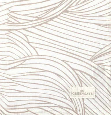 Produktbild von Greengate Wilja Stoffserviette beige 40x40cm