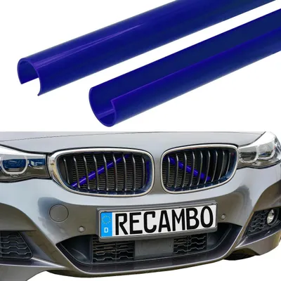 Image de Moulures décoratives de calandre V pour BMW X3 F25 | X4 F26 | Bleu