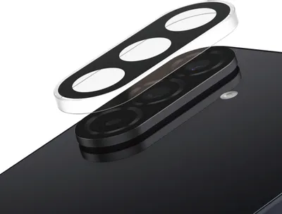 Zdjęcie produktu dla PanzerGlass SAFE. by ® Camera Lens Protector Transparent Samsung Galaxy A56 5G, Samsung, Samsung - Galaxy A56 5G, Aplikacja na sucho, Odporny na zadrapania, Odporny na wstrząsy, Przezroczysty, 1 szt.