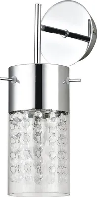 Zdjęcie produktu dla Kinkiet z kryształkami E14 chrom Waterfall 6449 Rabalux