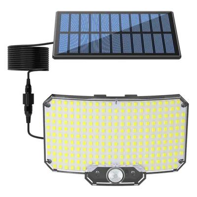 Produktbild von 234 LED Solarleuchte Solarlampe Außen Fluter Sensor Strahler Mit Bewegungsmelder