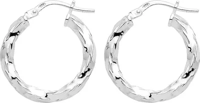 Produktbild von 925 Sterling Silber Damen - Paar Creolen - 15mm; TRS37245MM15