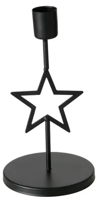 Produktbild von Kerzenhalter aus Metall NORGA, H. 17 cm