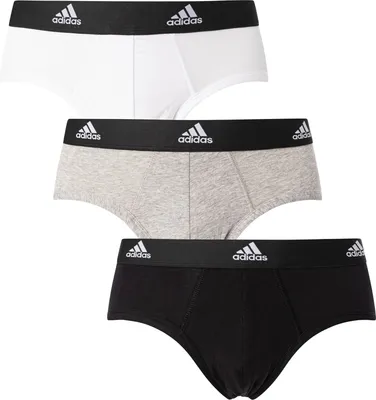 Produktbild von Adidas 3er-Pack Active Flex Slips, Mehrfarbig S