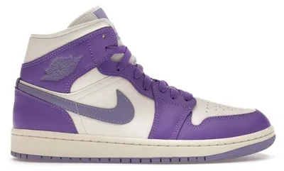 Image de Jordan 1 Mid Action Grape (pour femmes) - Taille EU 38,5