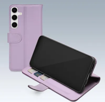 Produktbild von Mobilize Premium Gelly Handyhülle für Samsung Galaxy S26 Hülle Klapphülle Geldbörse - Lila