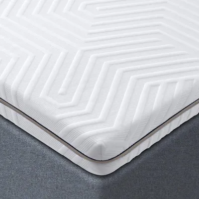 Productafbeelding van Matrasoplegger matrastopper topper - 90 x 190 cm - Traagschuim - 7,6 cm - Bamboe